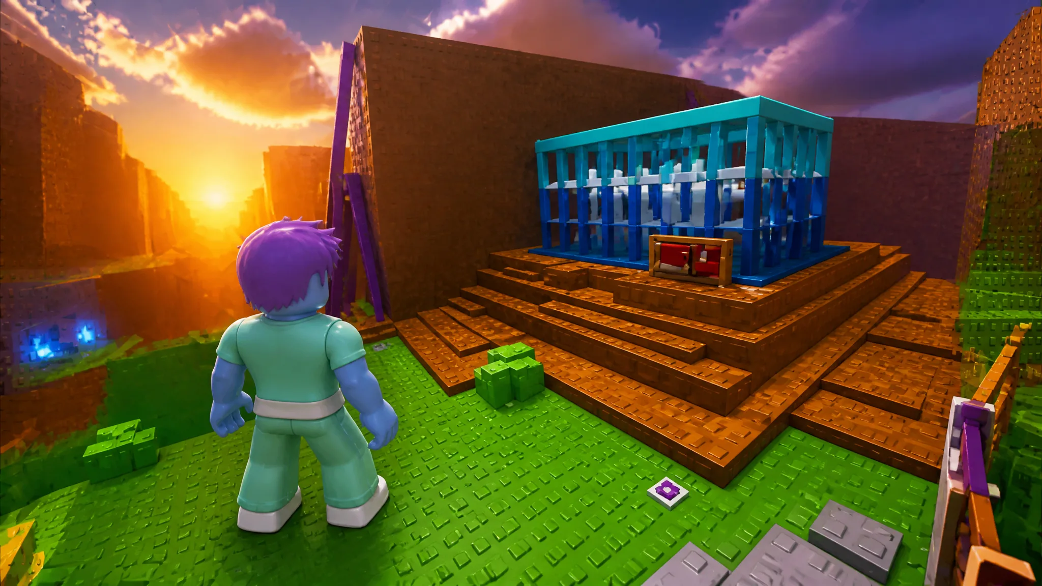 How to Get the Chaos Canyon Bloxxer Badge and Secret Badge in The Hunt: Roblox 20