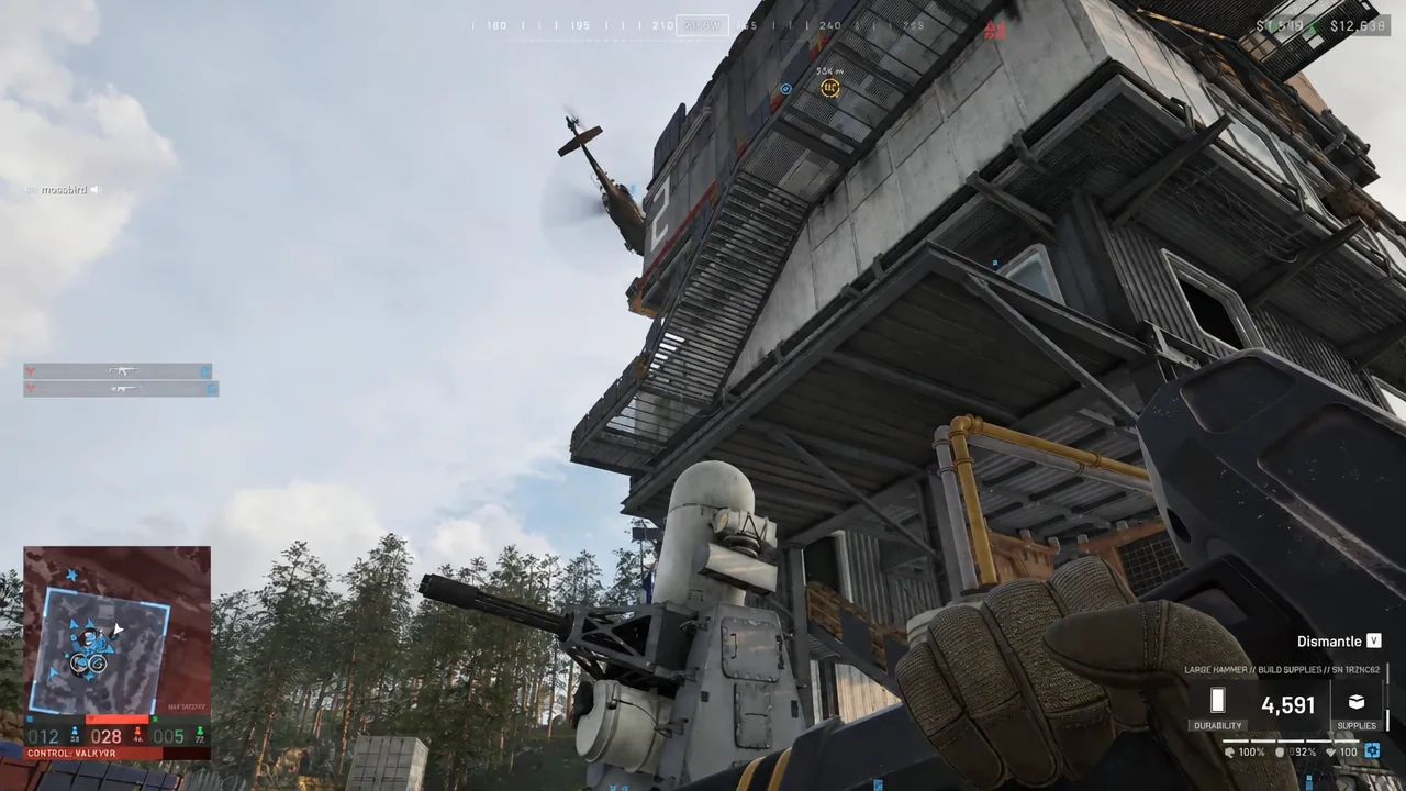 Wardogs gameplay during a match