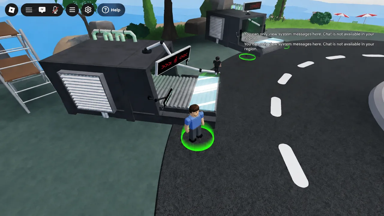Five-second countdown on the generator as a second player joins and the glass pane spawns