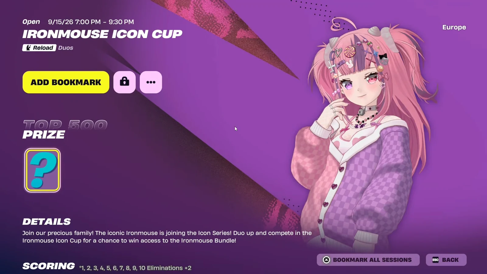 Fortnite Ironmouse Icon Cup: How to Unlock the Ironmouse Bundle for Free
