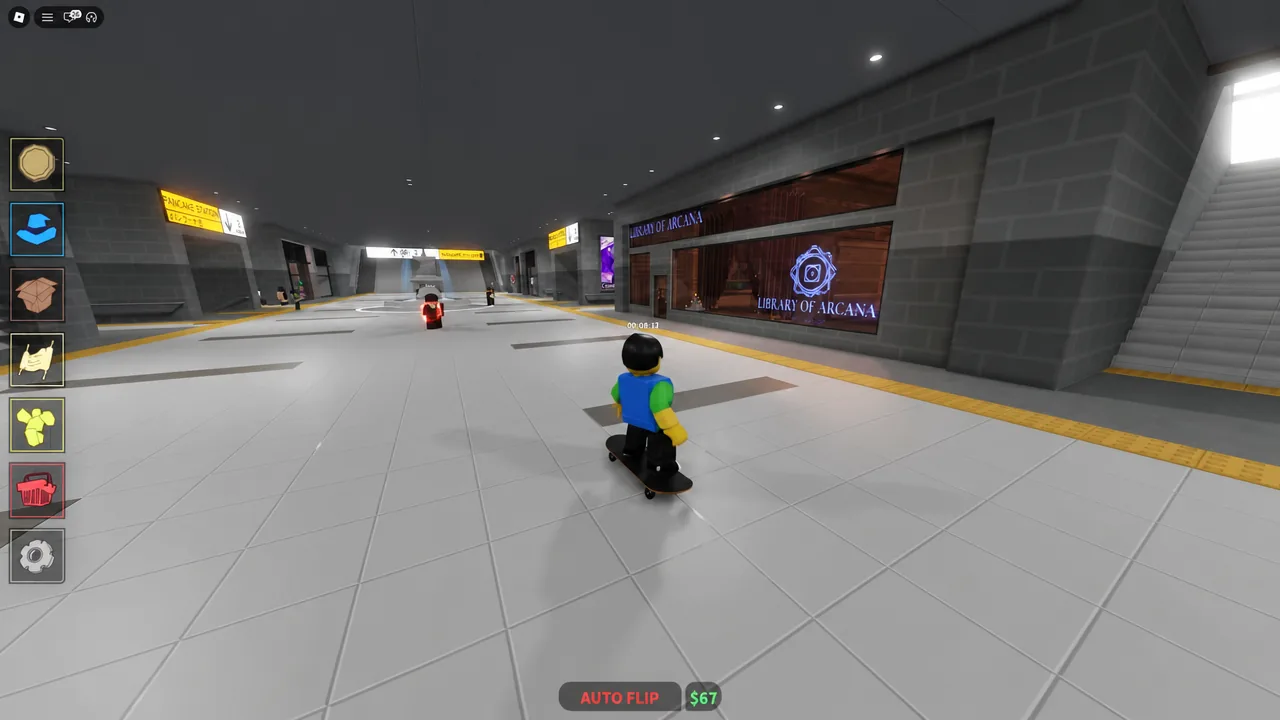 Player exploring Pancake Station while hunting for the hidden quest pickups