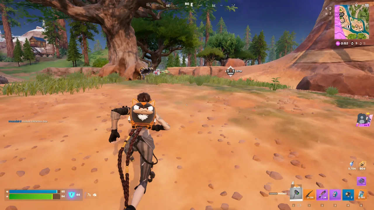 Extraction station used to secure a Sprite after entering an upgraded cheat code