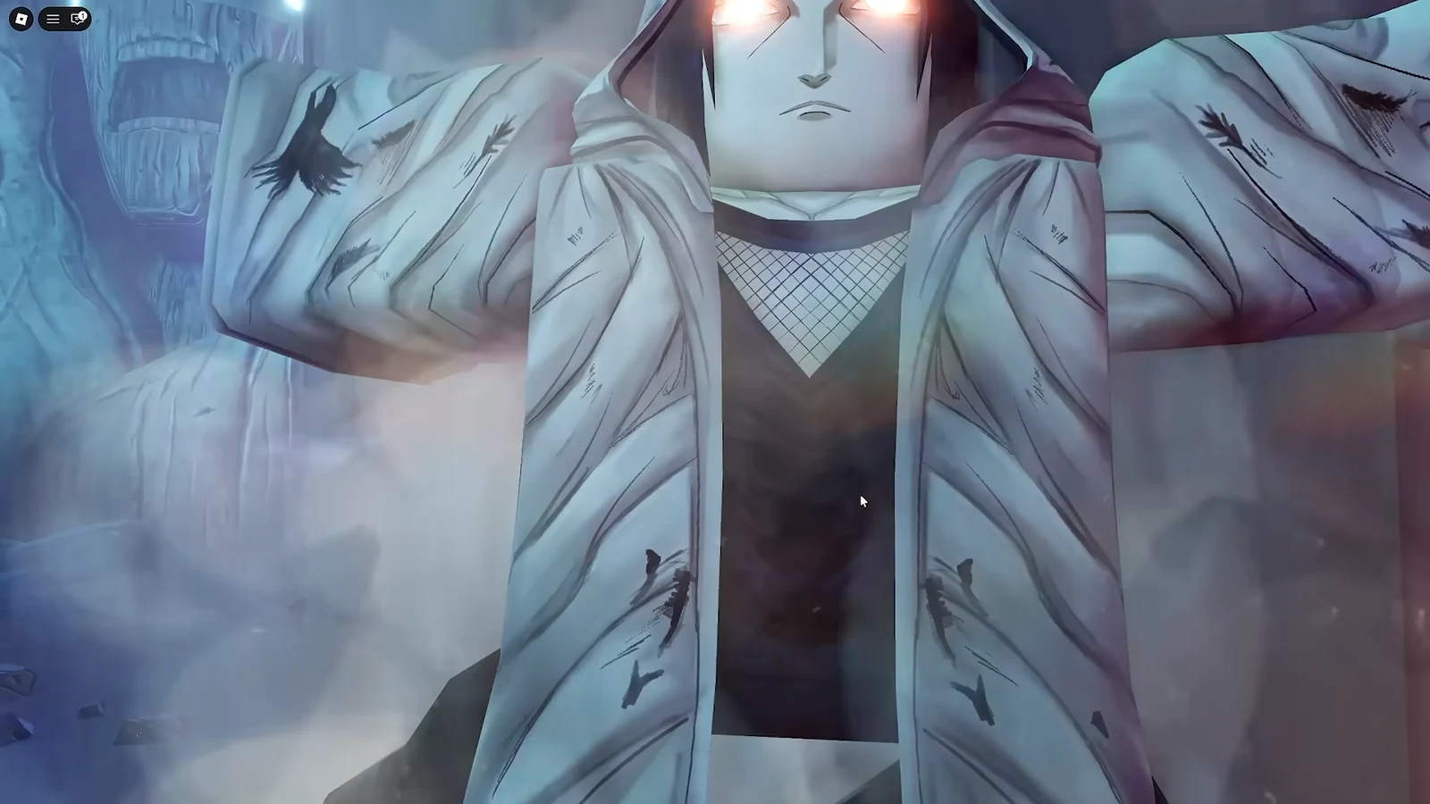Secret summon cutscene playing on the Villain Banner as a non-shiny Crow drops