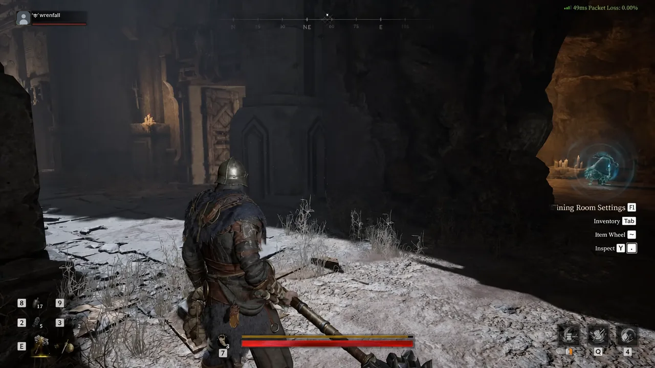 Mistfall Hunter combat scene from the September 3 live update balance testing