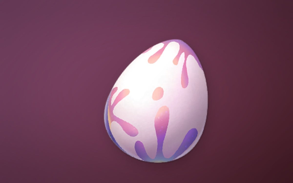 Egg Gifted from Flowers