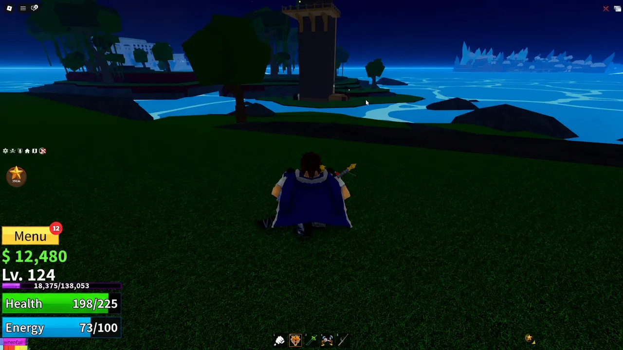 Jungle Island in Blox Fruits Sea 1, where the broken zipline secret is found