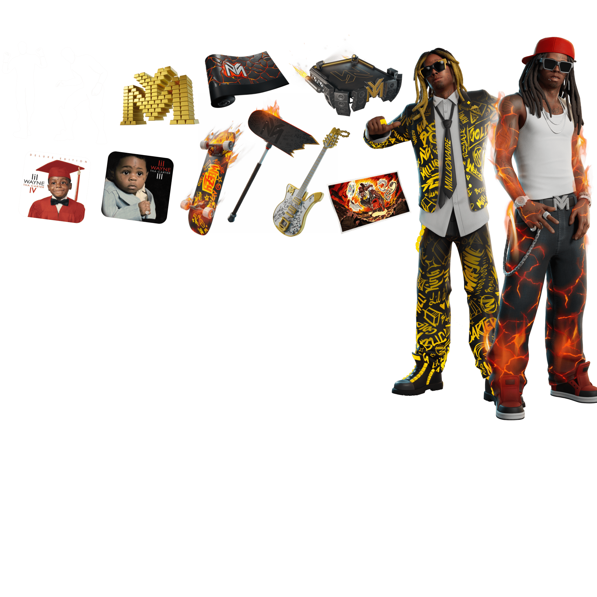 Lil Wayne Bundle — Fortnite item shop