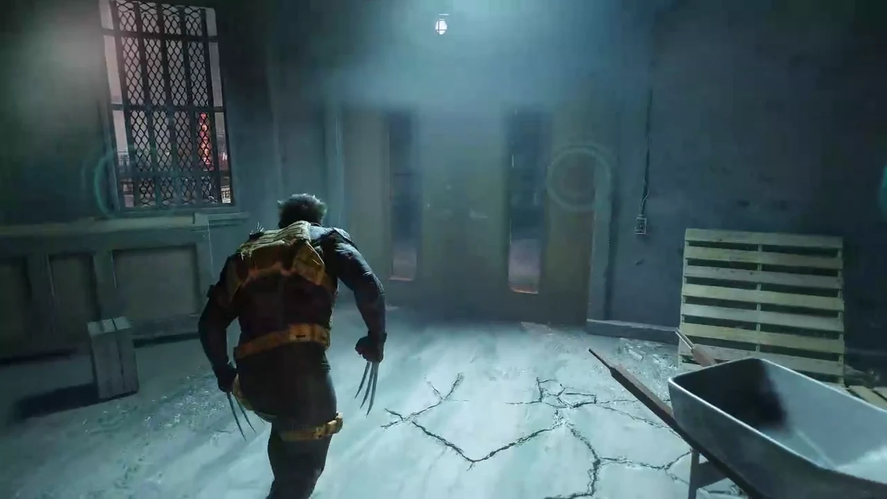 Logan surrounded by enemies with the L2 special technique prompt on screen