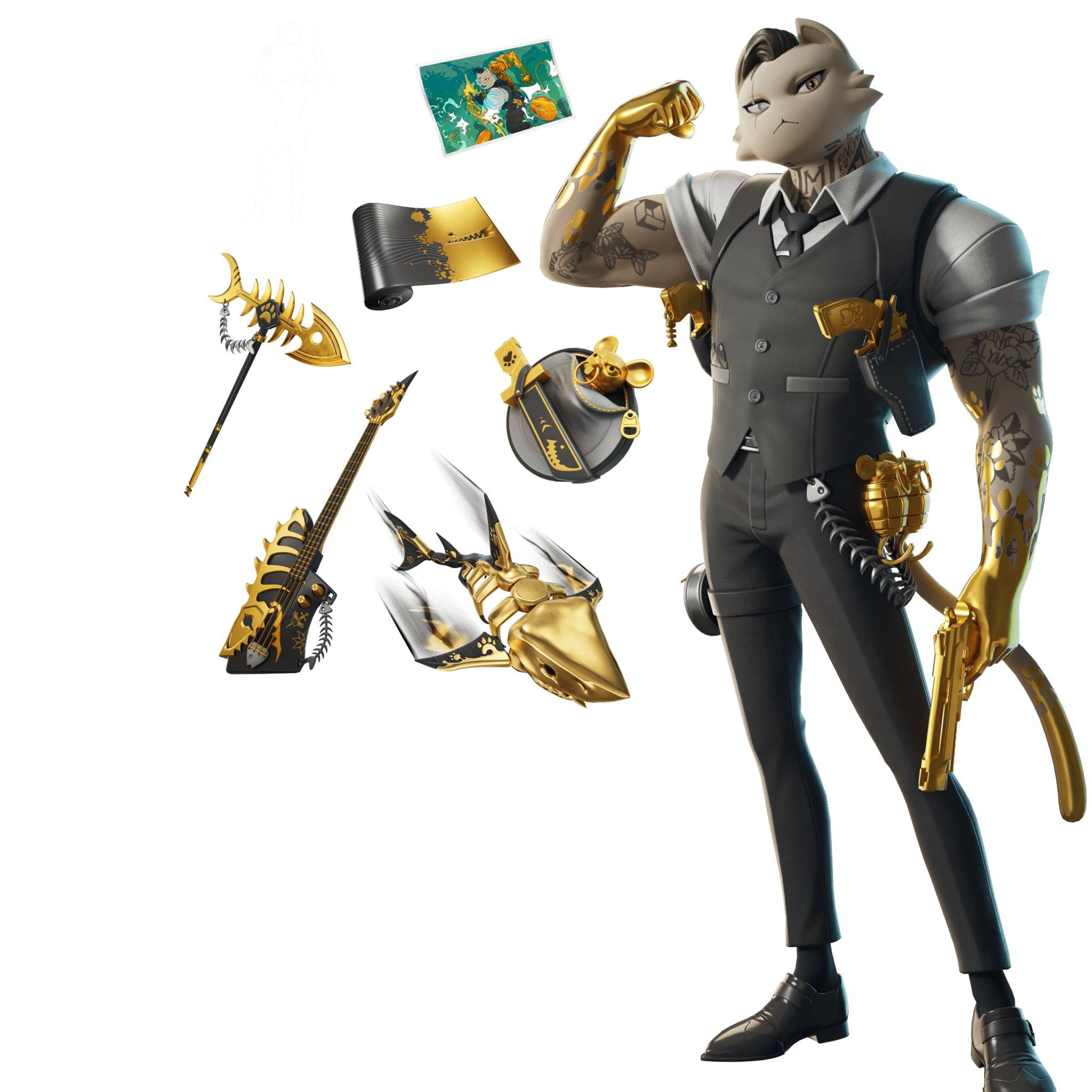 Meowdas Bundle — Fortnite item shop