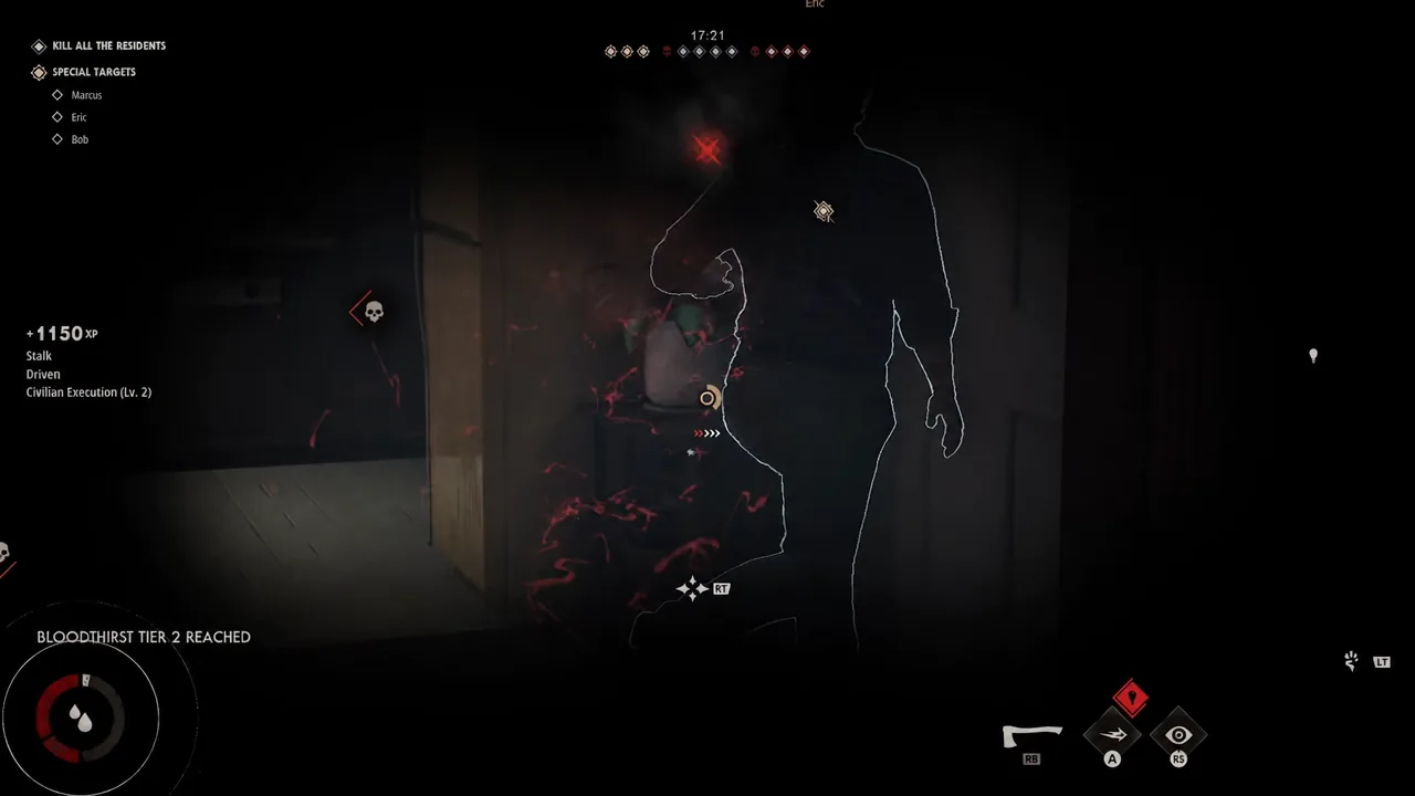 A resident outlined by the HUD while Michael stalks them from concealment
