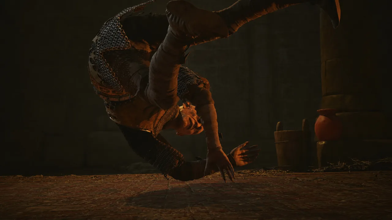 Scene from the Midnight Reckoning quest in The Blood of Dawnwalker