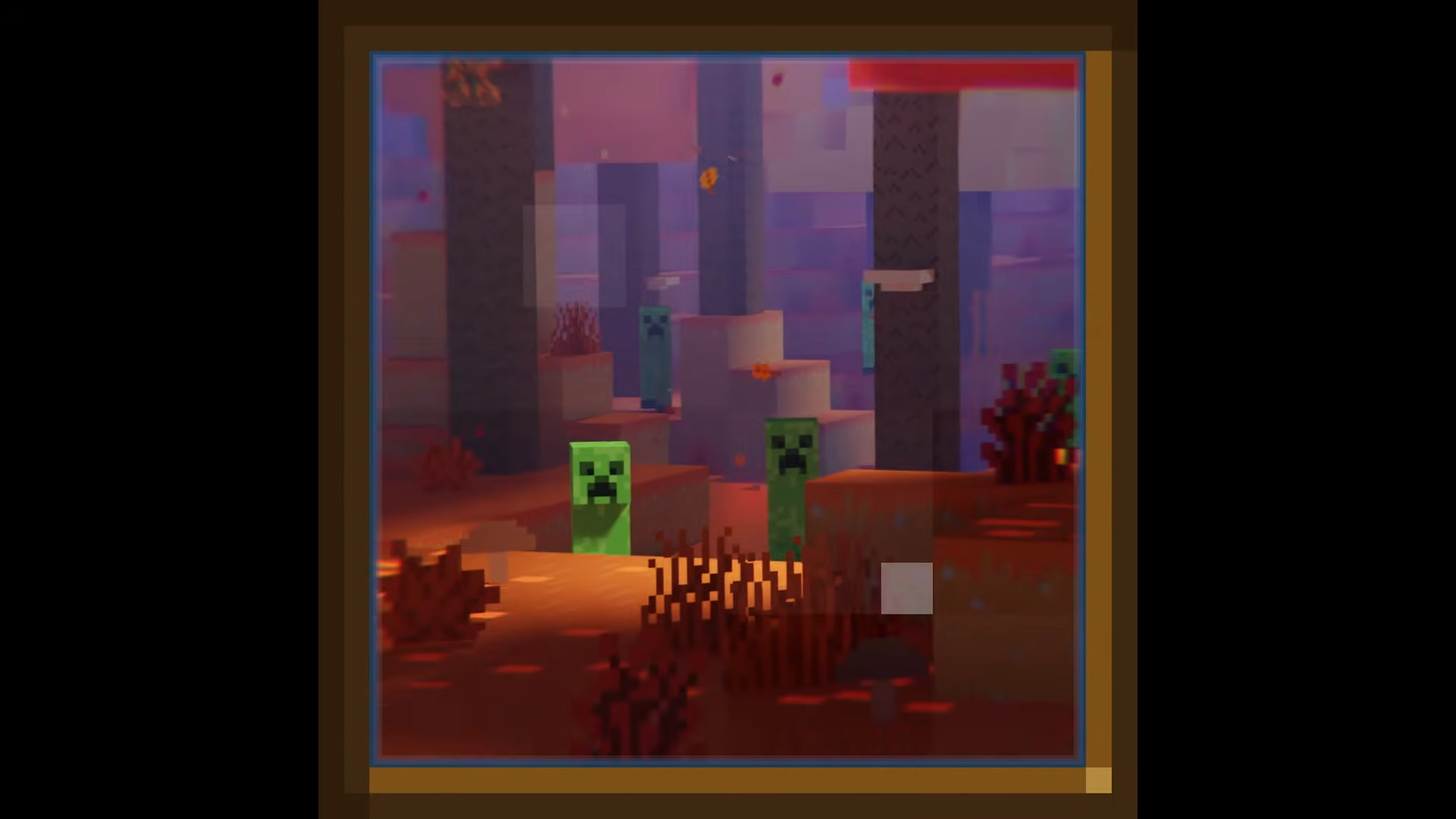 Players standing among red and orange poplar trees in the Wilderness Bound launch trailer