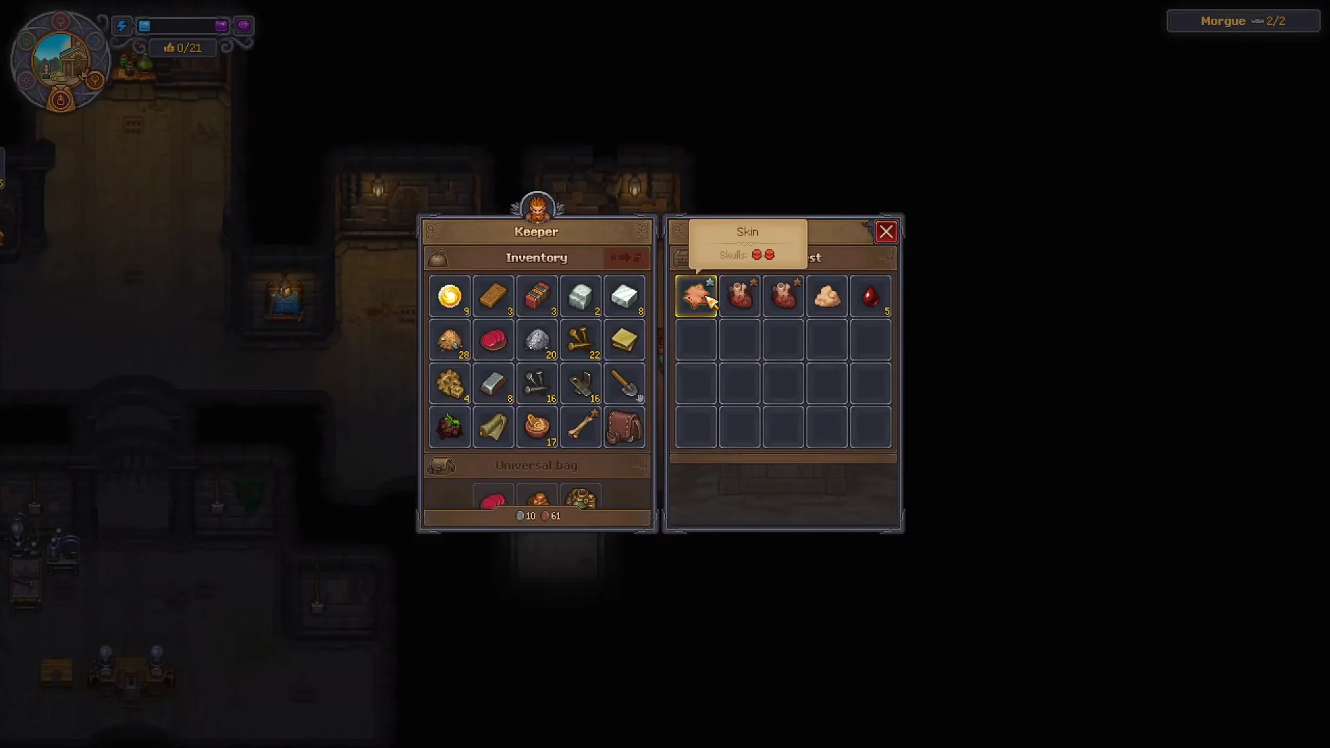 Checking Storage for Replacement Organs
