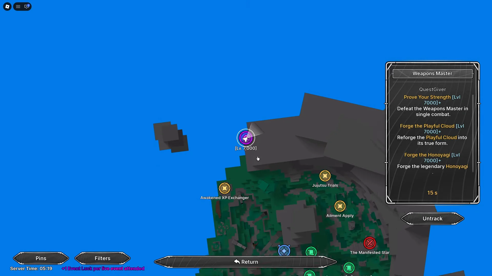 Weapons Master Location & Quest
