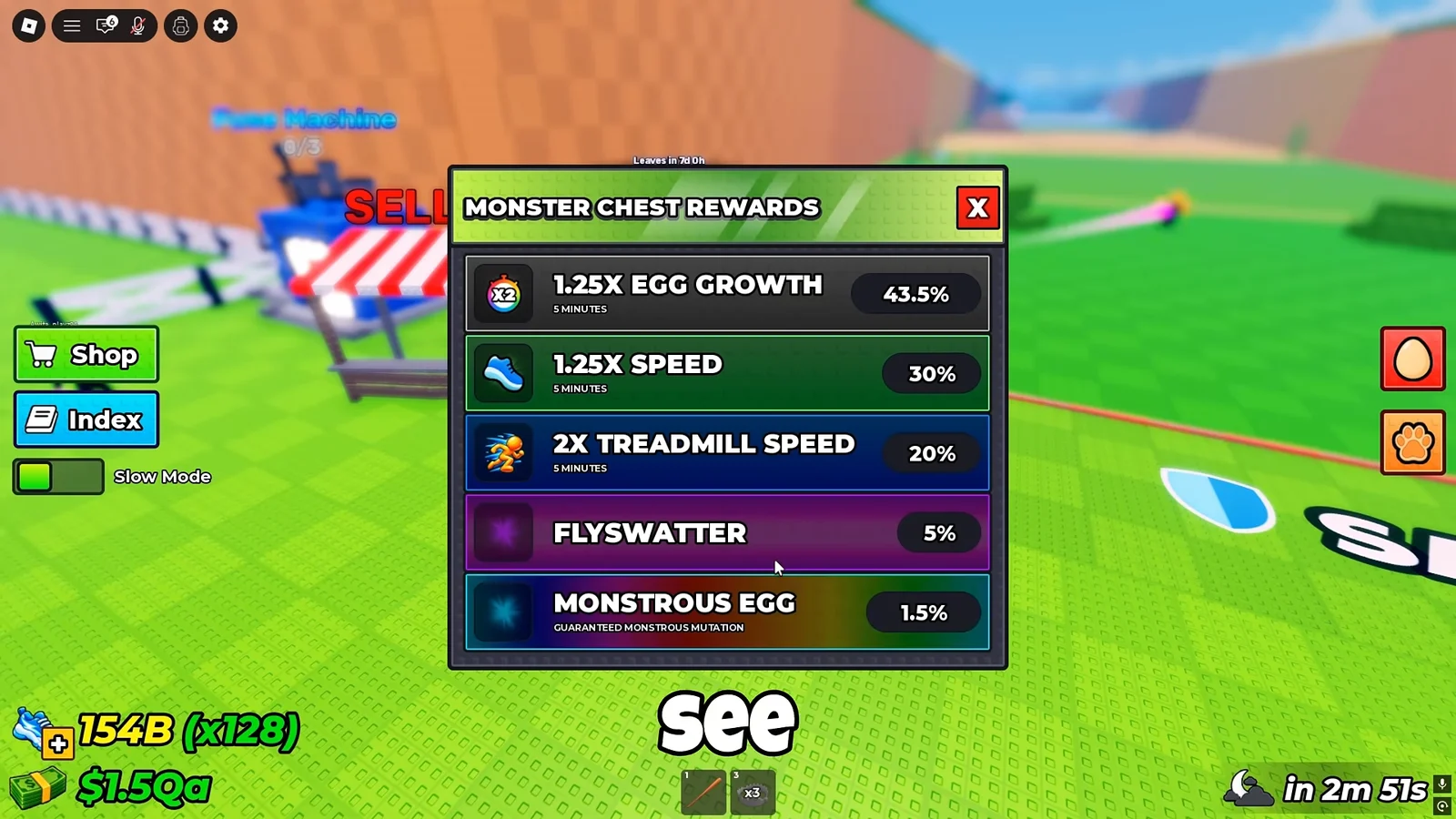 Monster Chest rewards preview