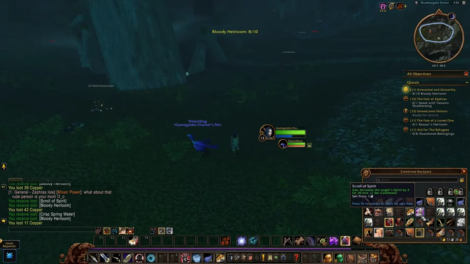 Completing Objective