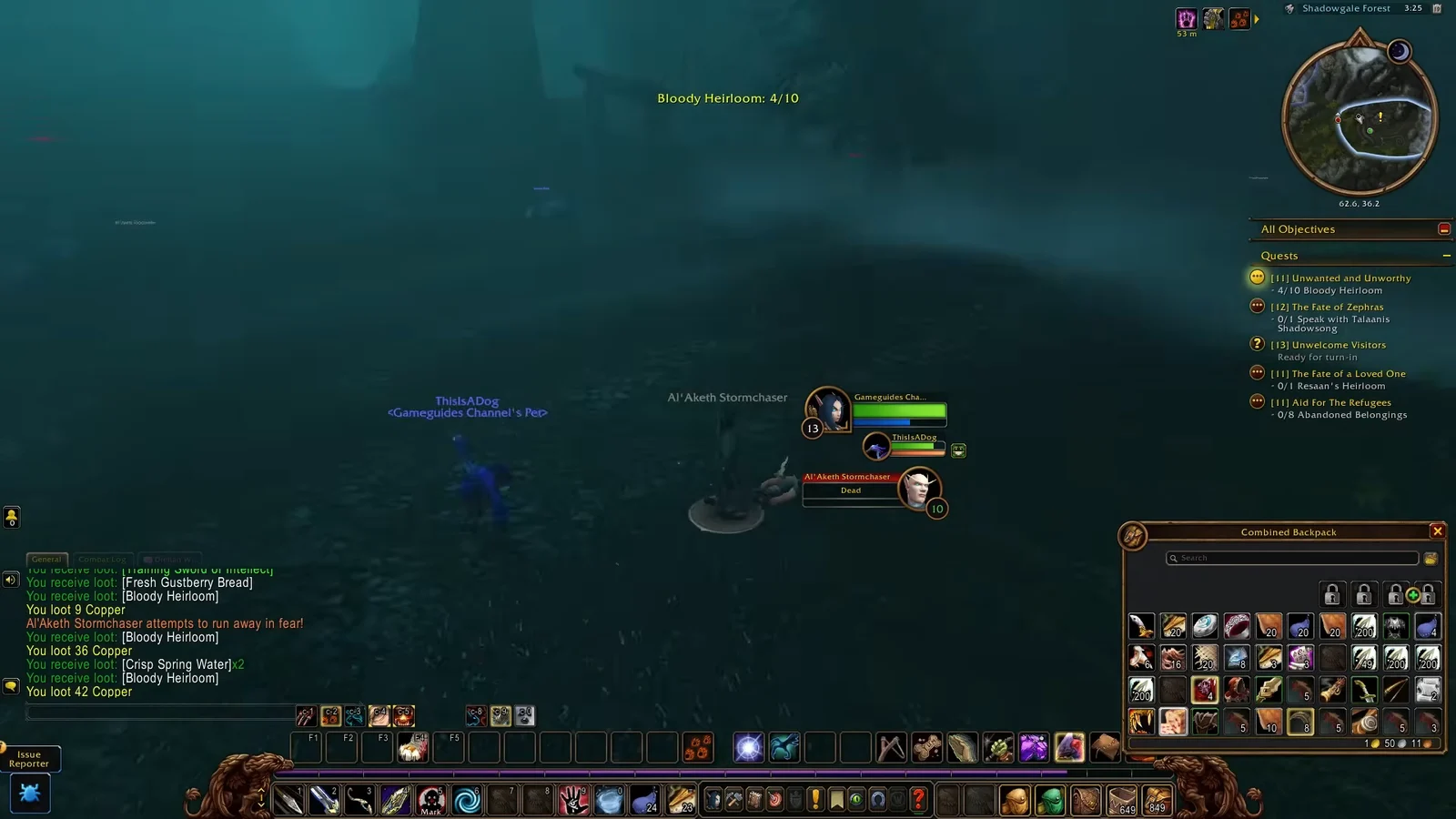 Fighting Al'Aketh Stormchasers