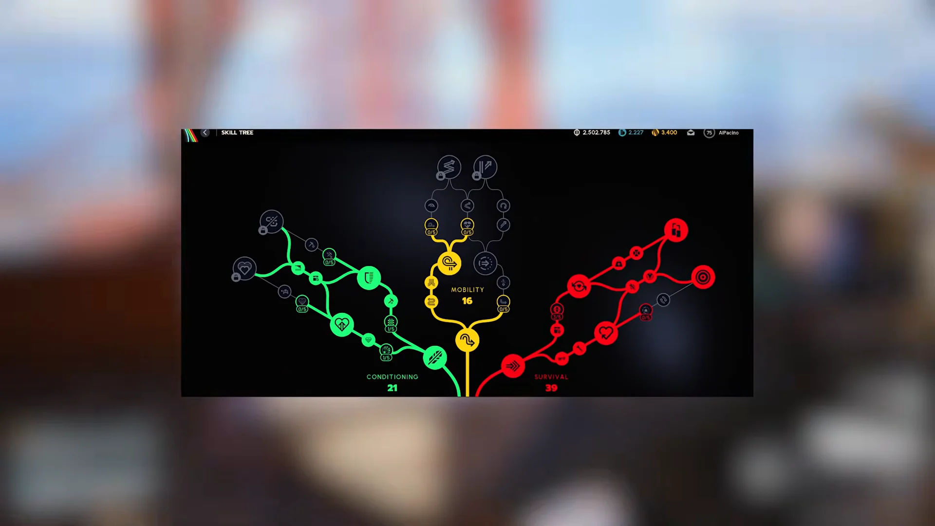 Skill tree rework leak/preview