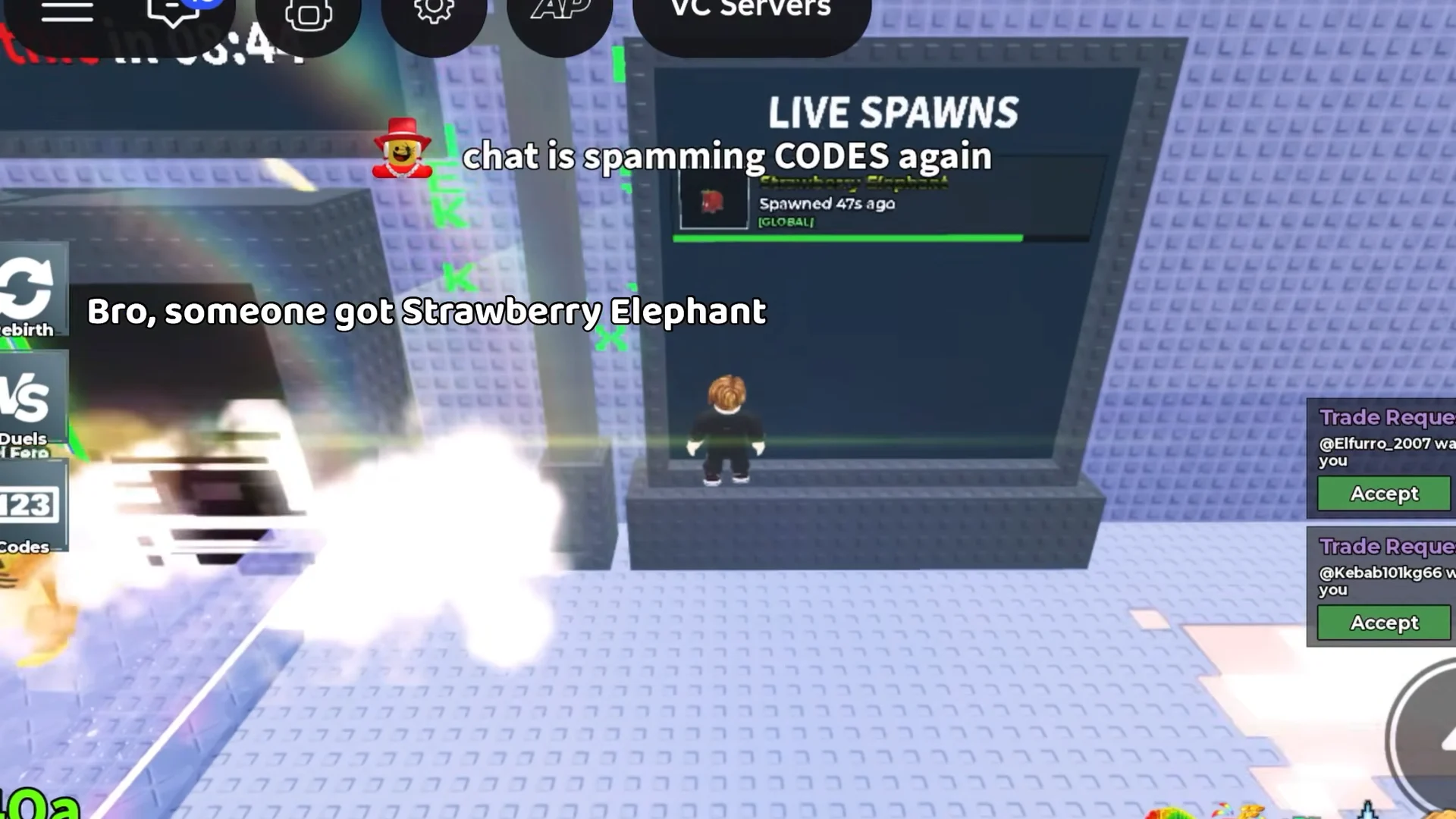 Event Begins