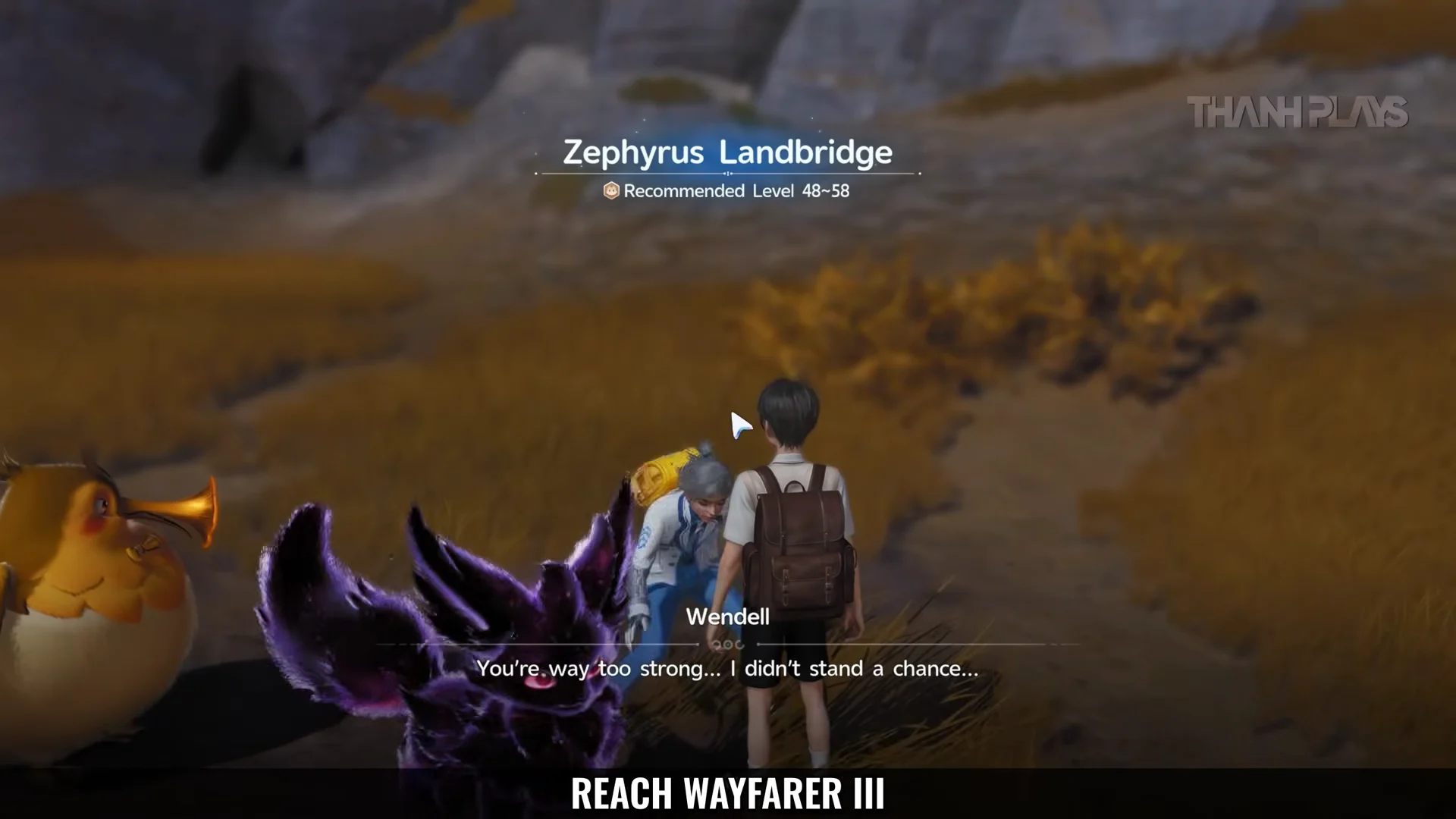 Wendell post-duel dialogue