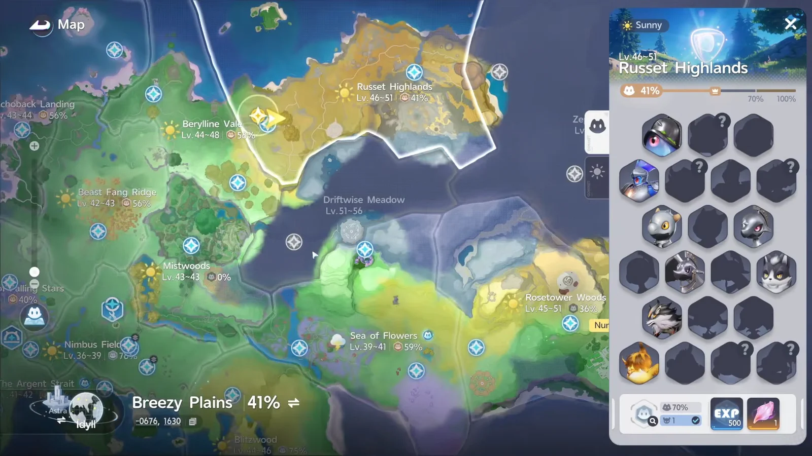 Quest Progression Map