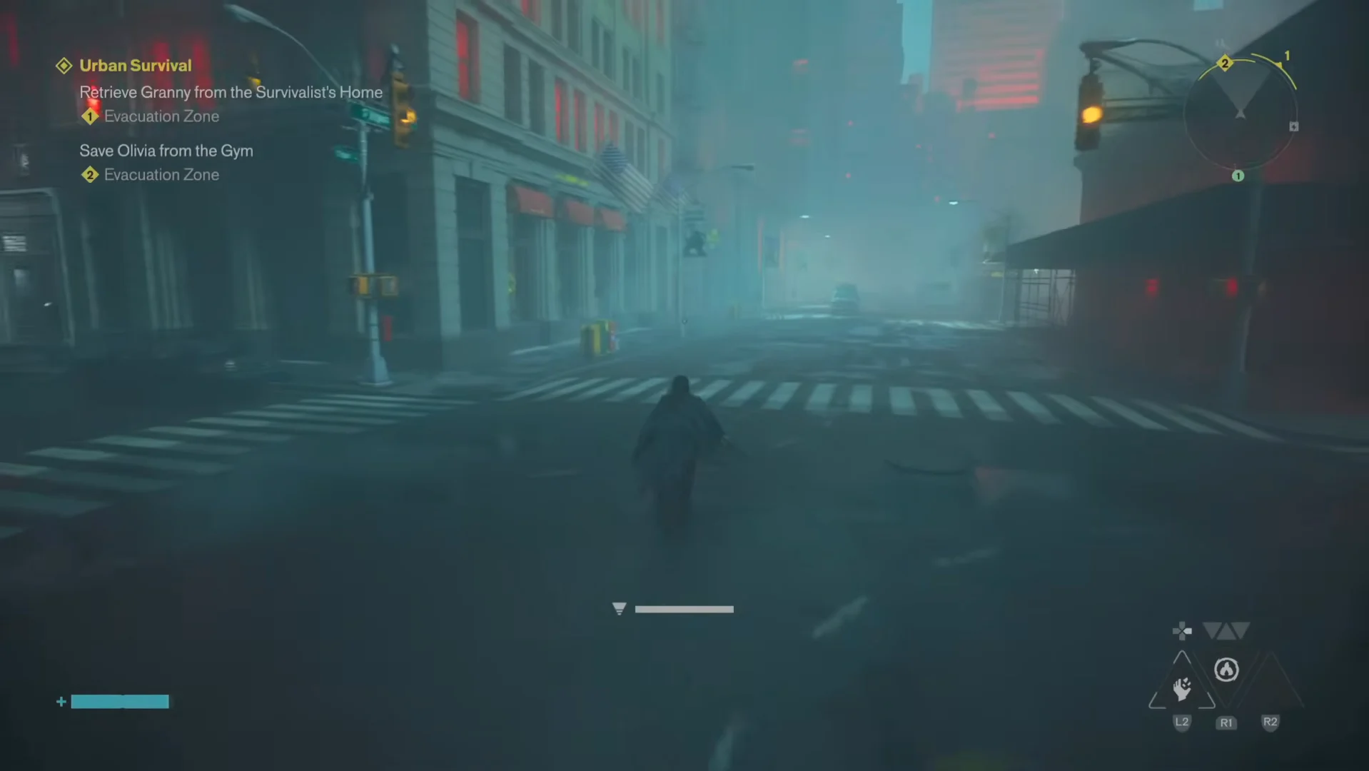 Heading into the City