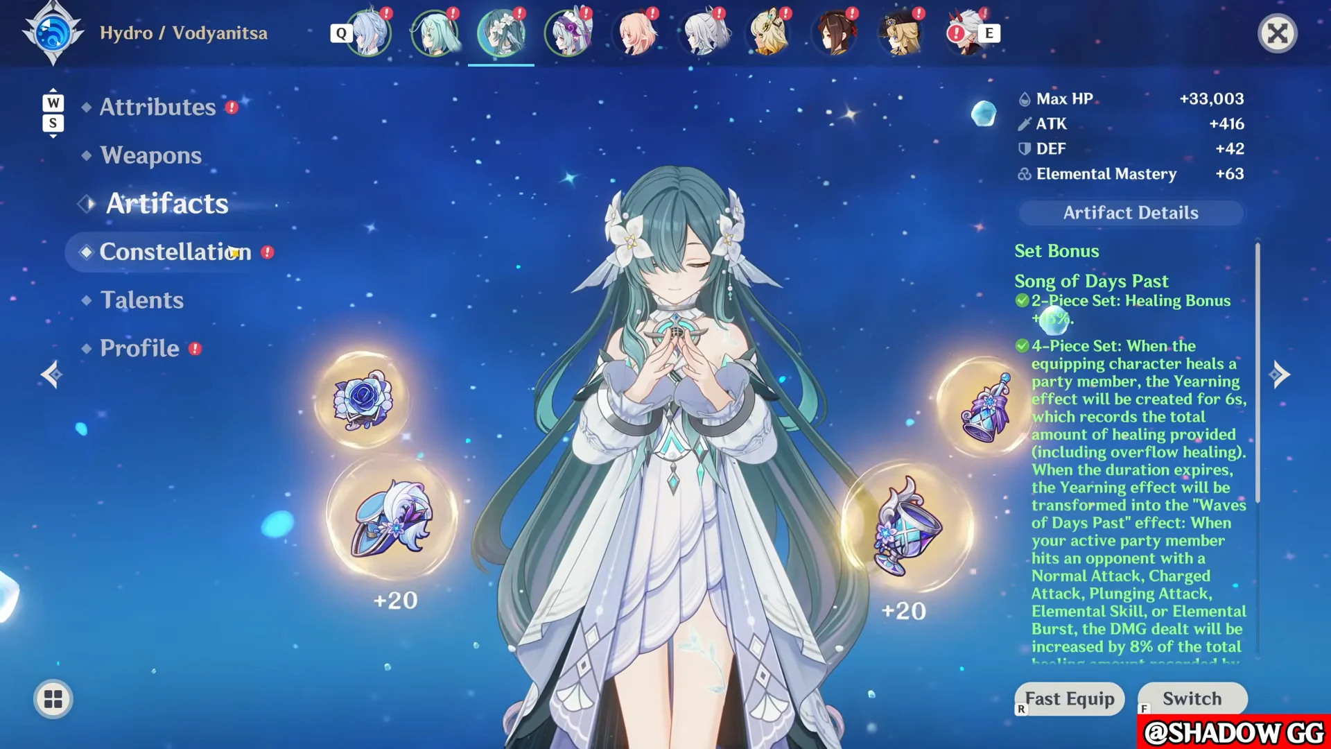 Mizuki and Vodyanitsa Build Details