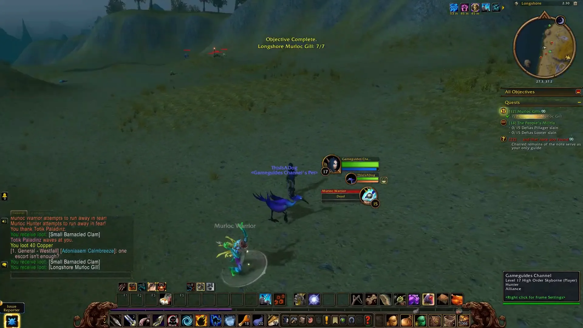 Continuing Combat & Completing Objective