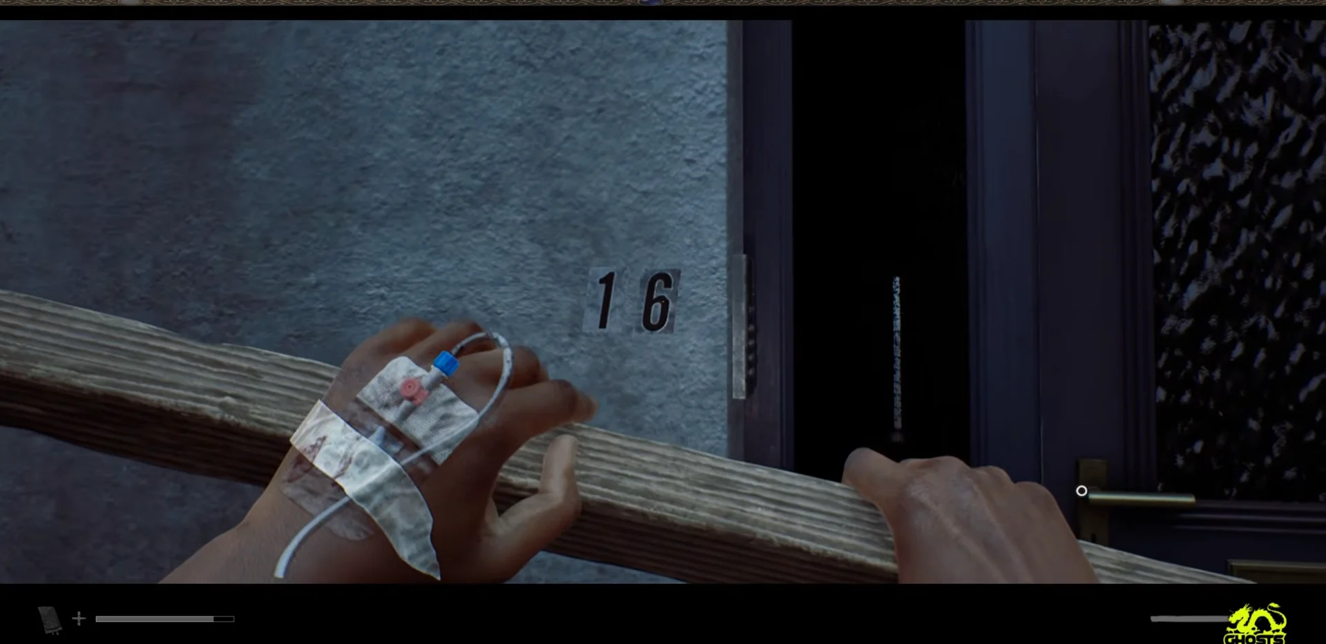 Reaching house number 16