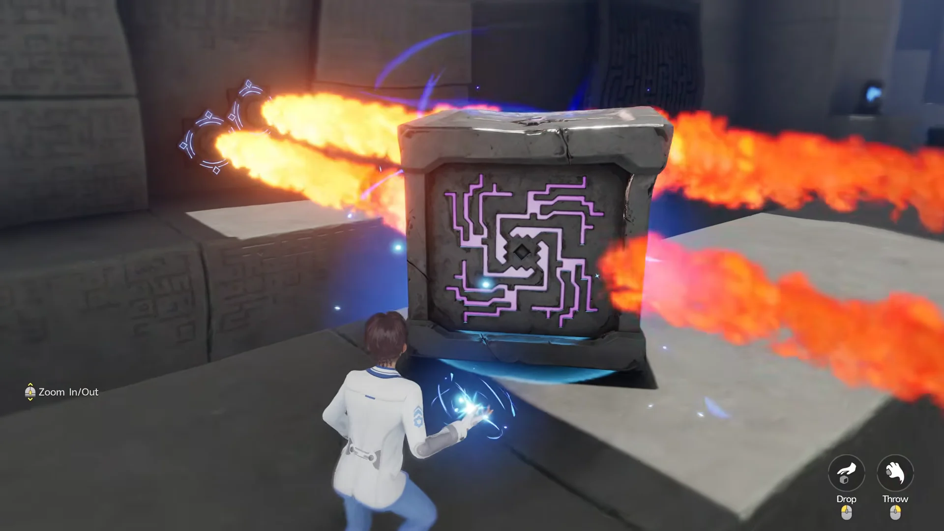 Blocking Fire Trap