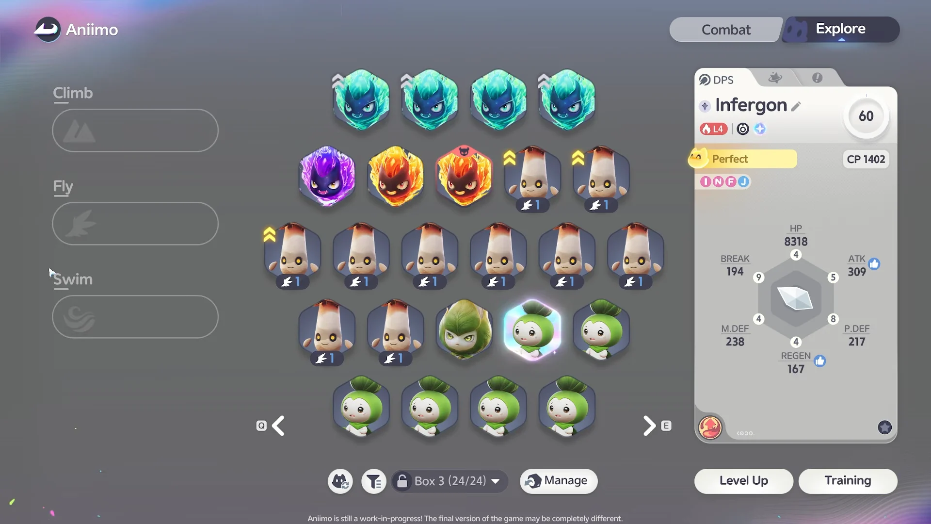 Accessing the Explore Menu