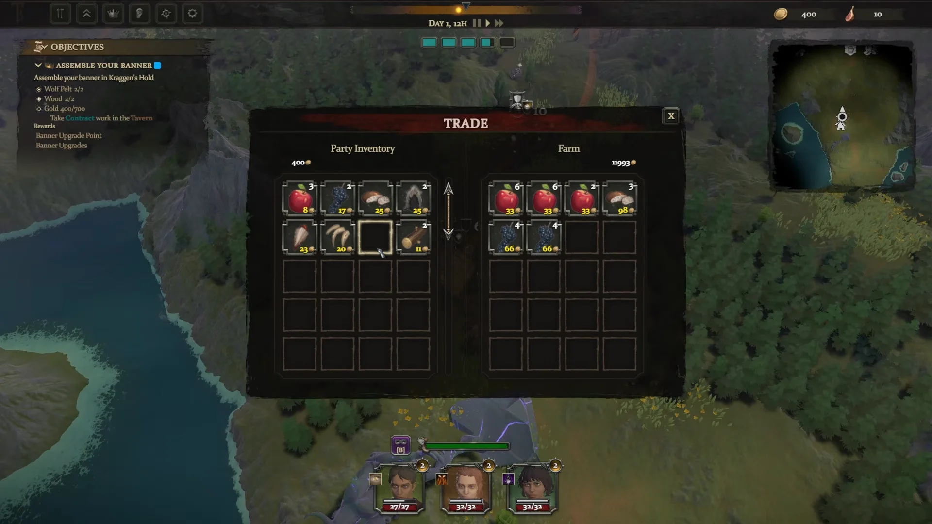 Resource Gathering & Trading