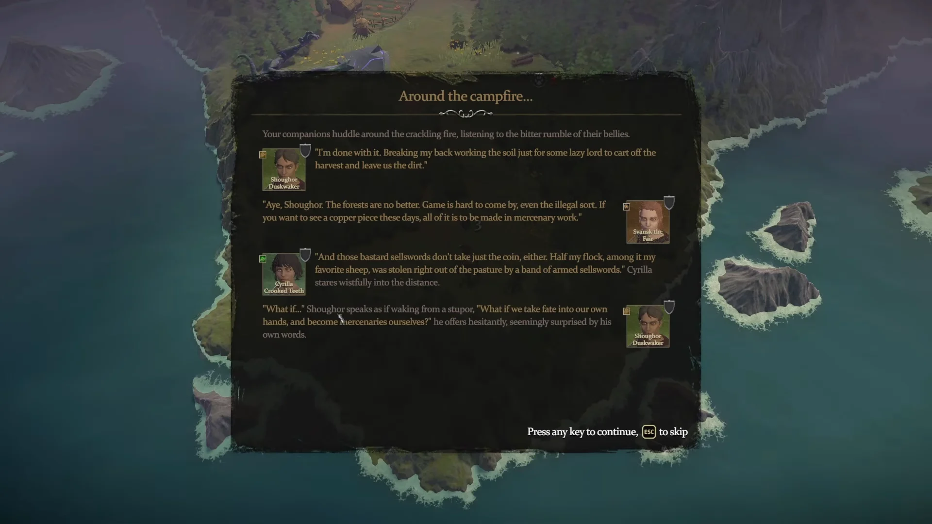 Narrative: Around the Campfire