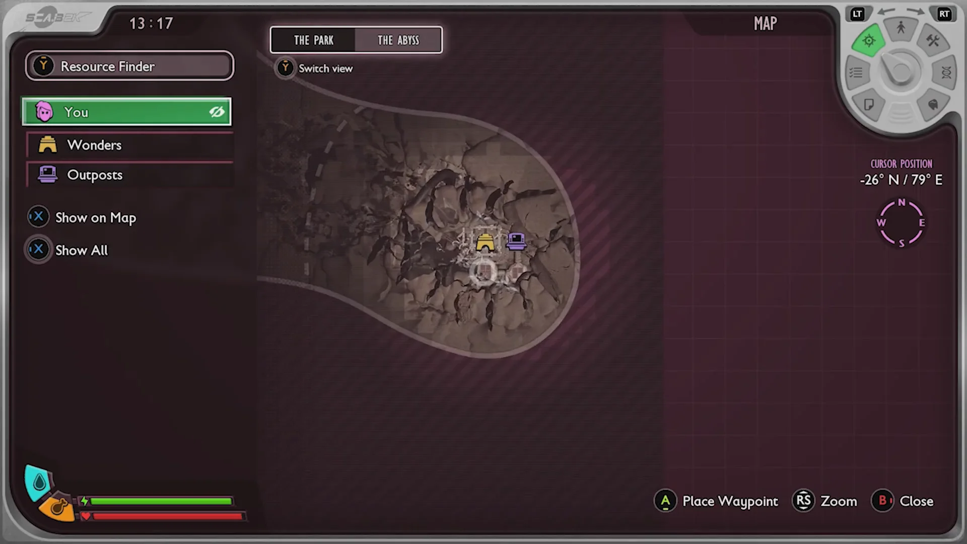 Abyss Outpost Map Location