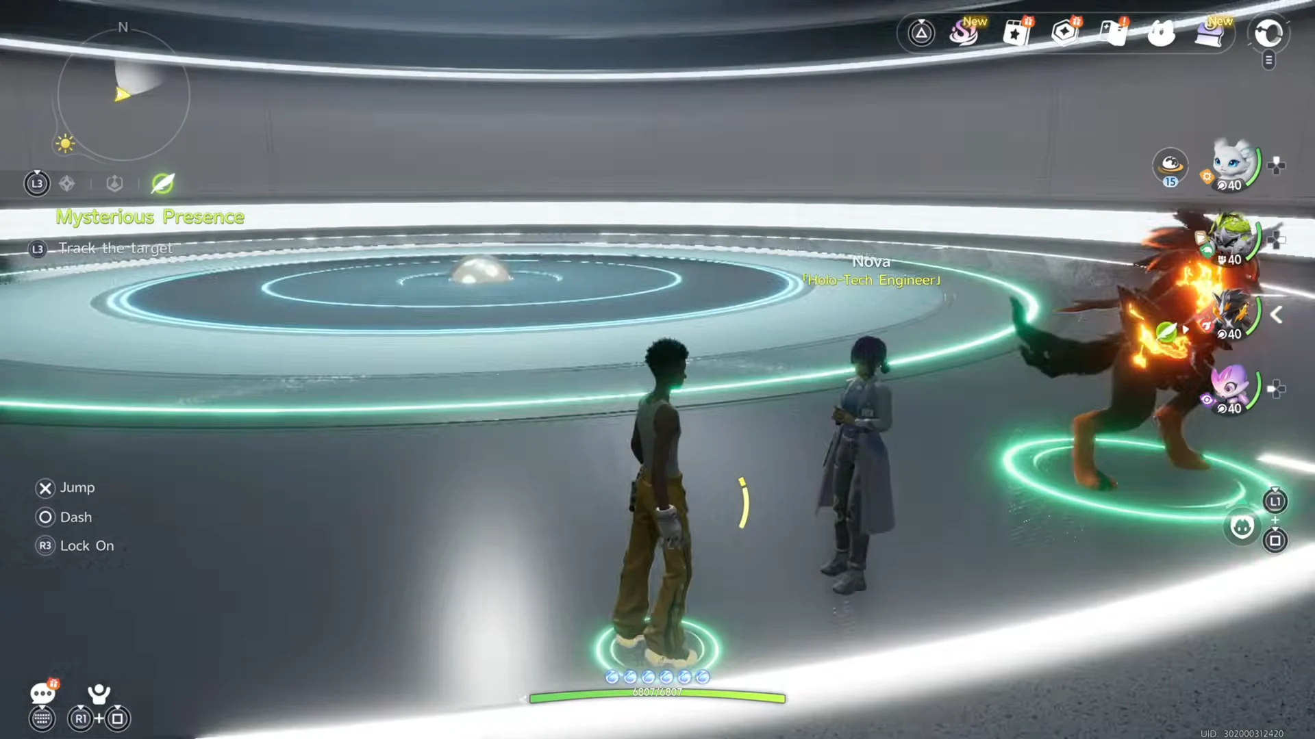 Holo-Lab Nova Conversation