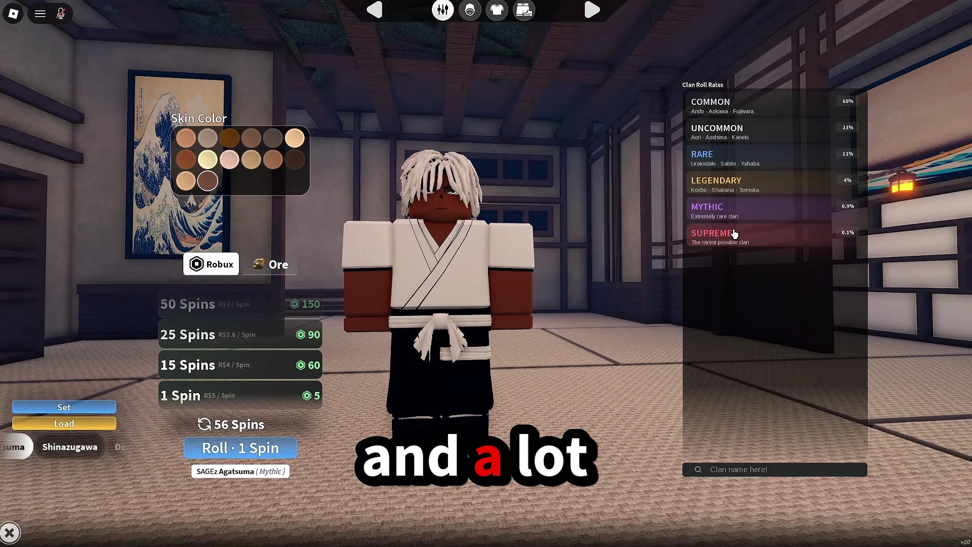 Overview of Clan Roll Rates