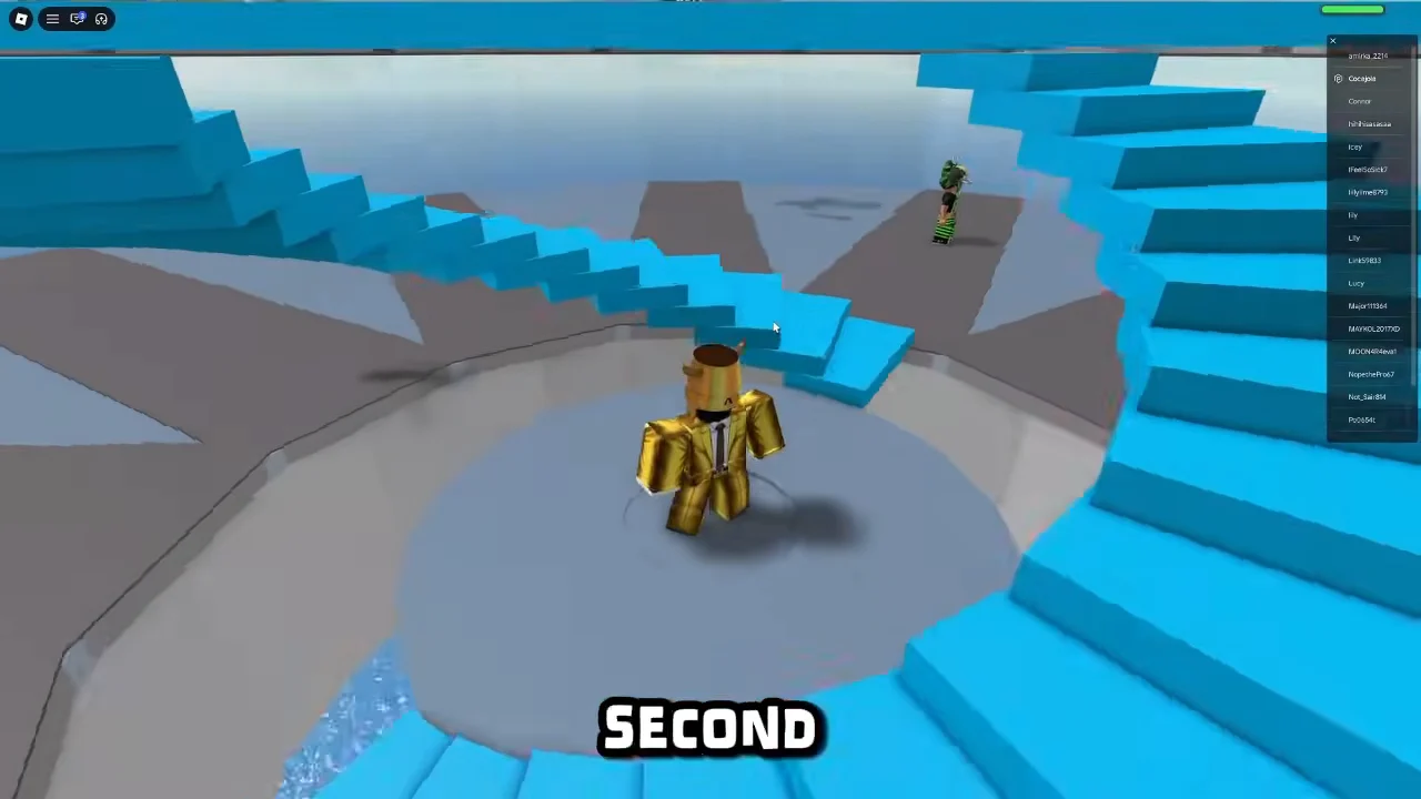 Returning to the lobby