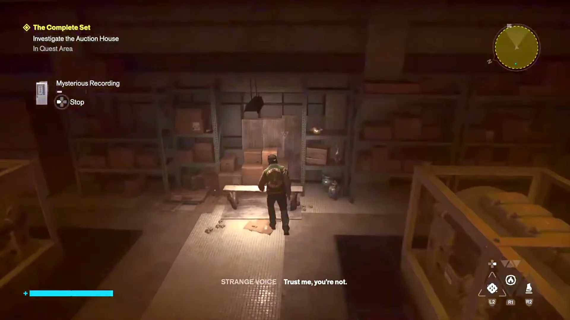 Exploring the Upper Storage Room