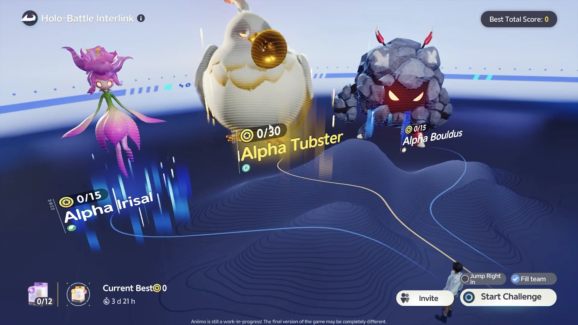 Stage Selection Screen