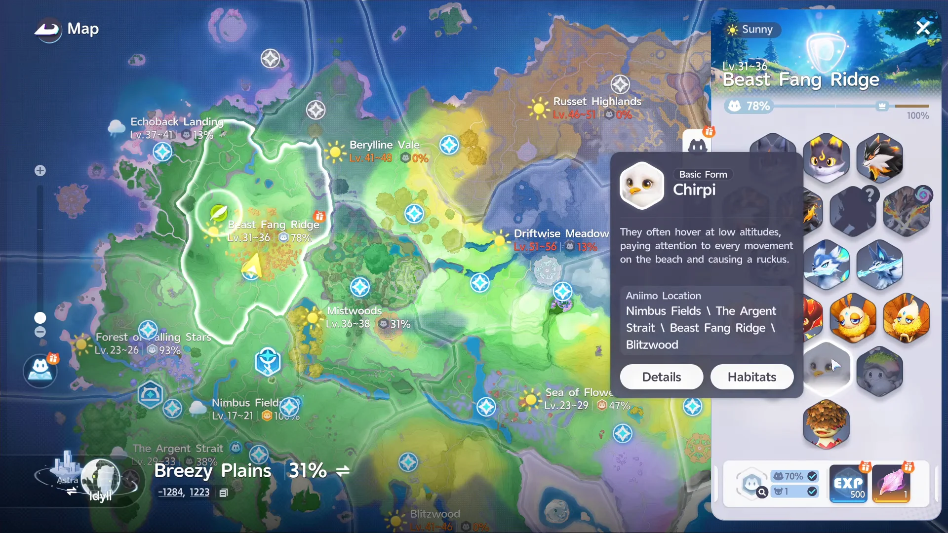 Map View and Habitat Check