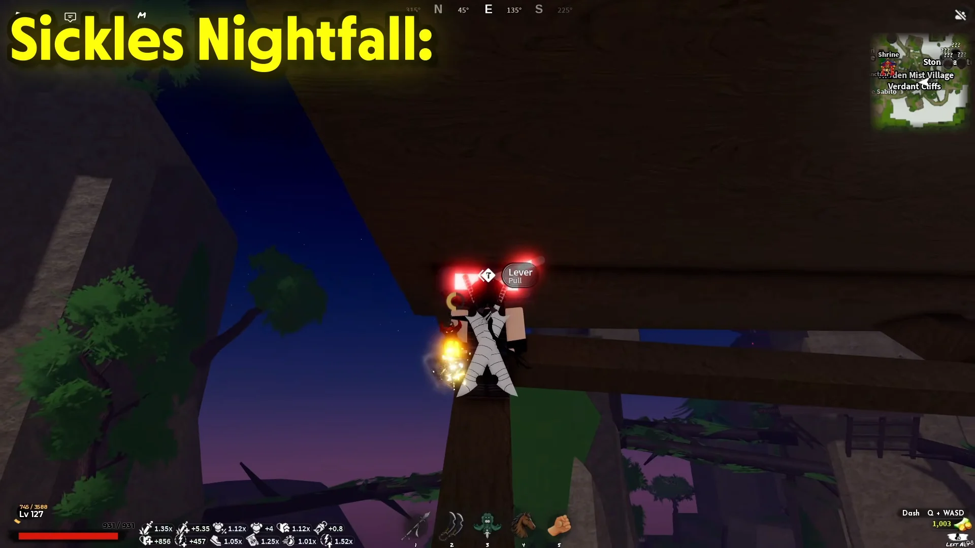 Sickles Nightfall: 10 Levers