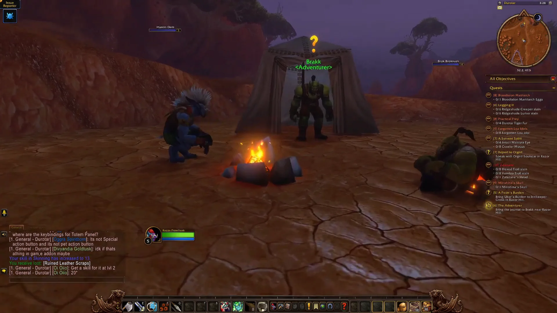 Locating Brakk's Camp