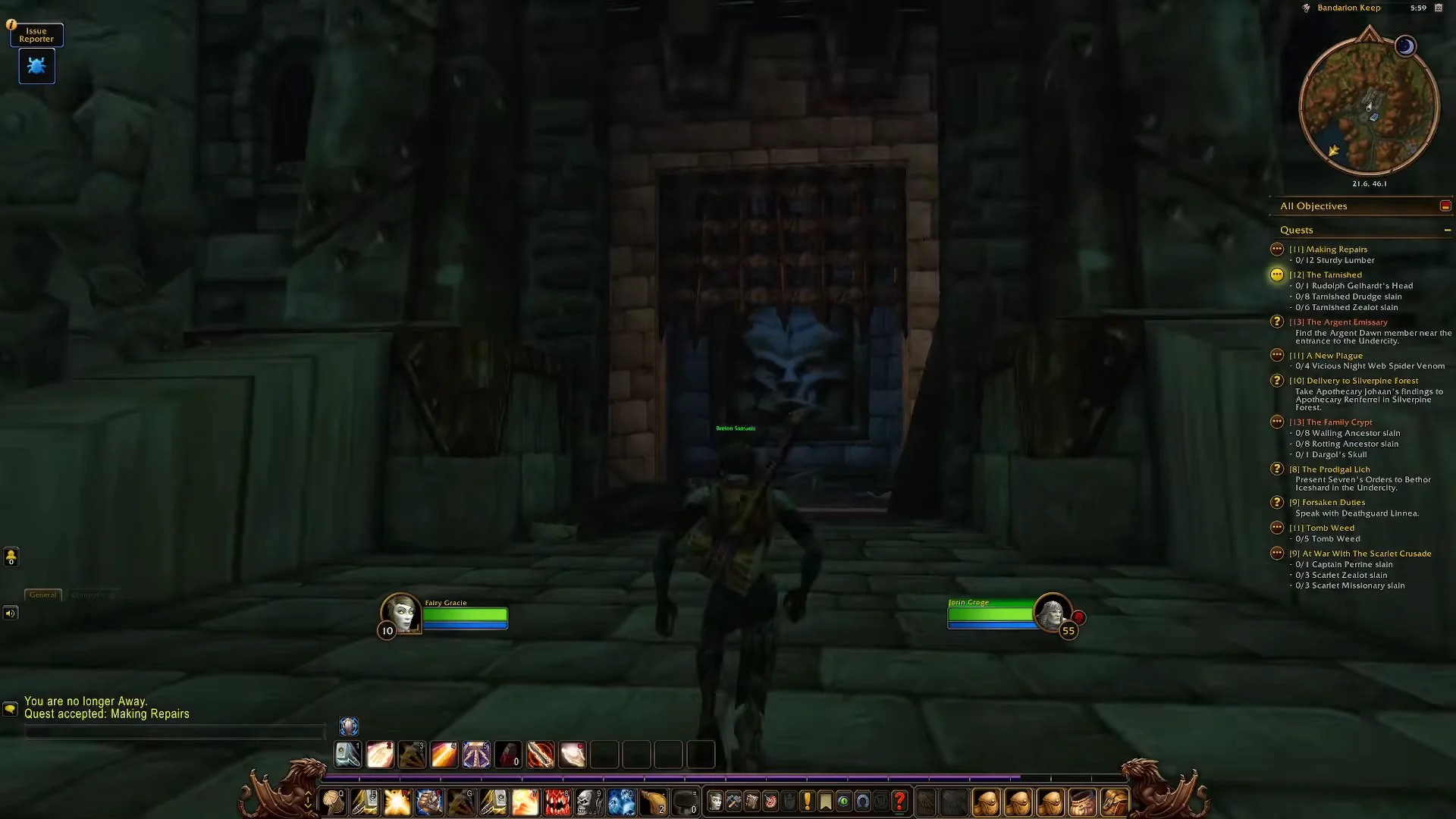 Entering the Keep