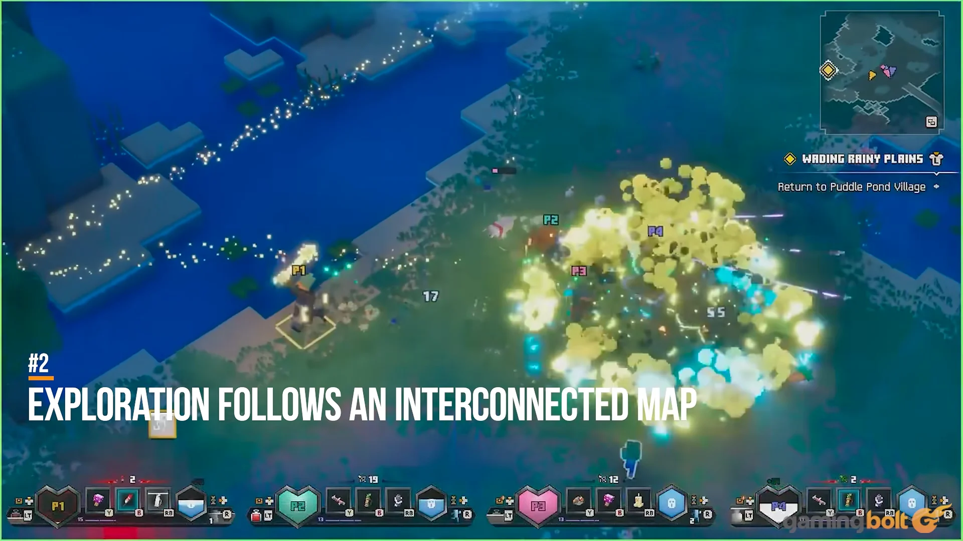 2 Exploration Follows an Interconnected Map