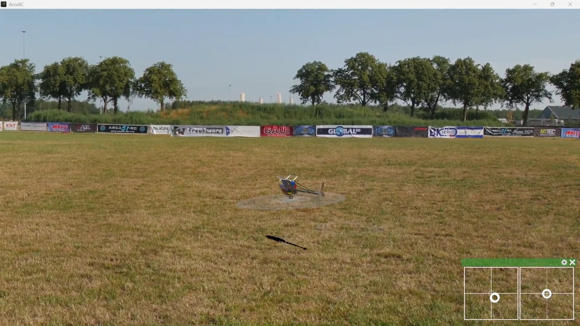 Rudder Control Inverted