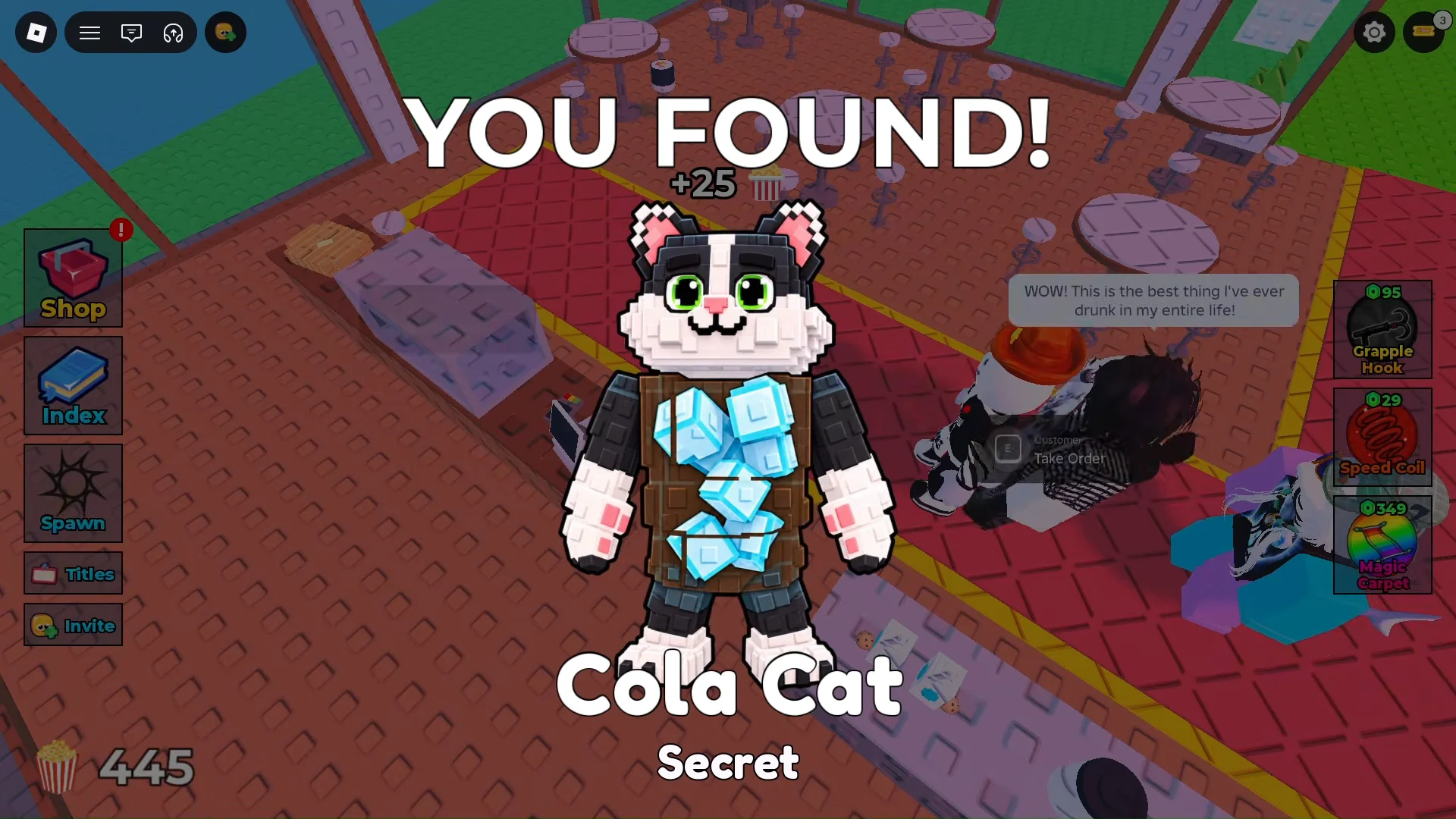 Unlocking Cola Cat