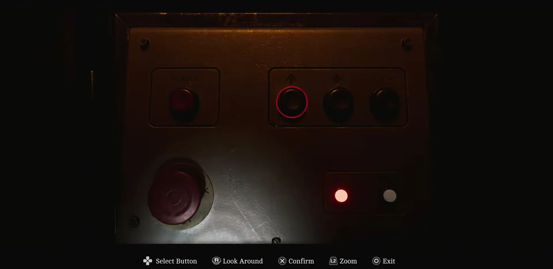 Examining the Elevator Panel