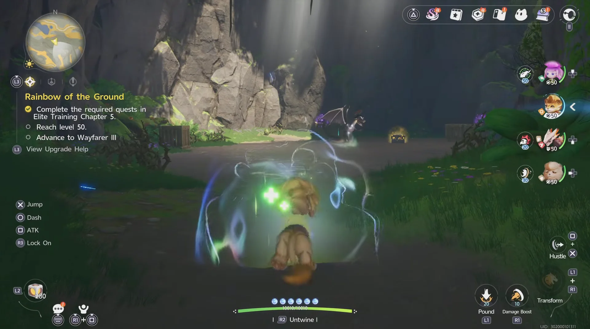 Cavern interior traversal