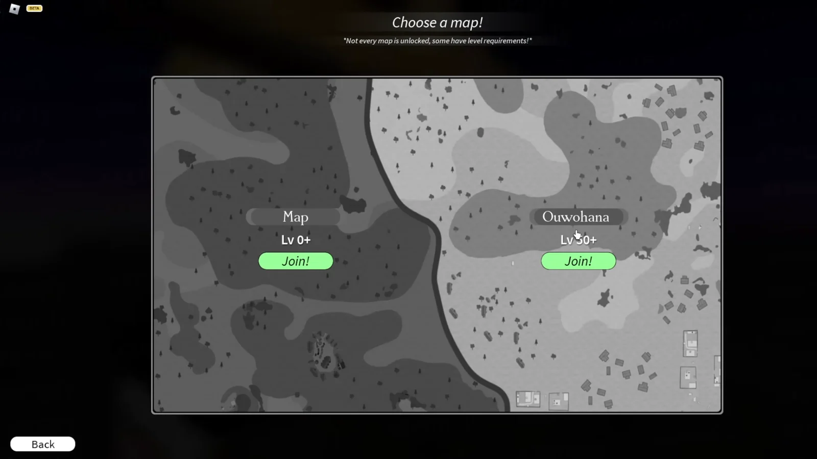 Selecting Map