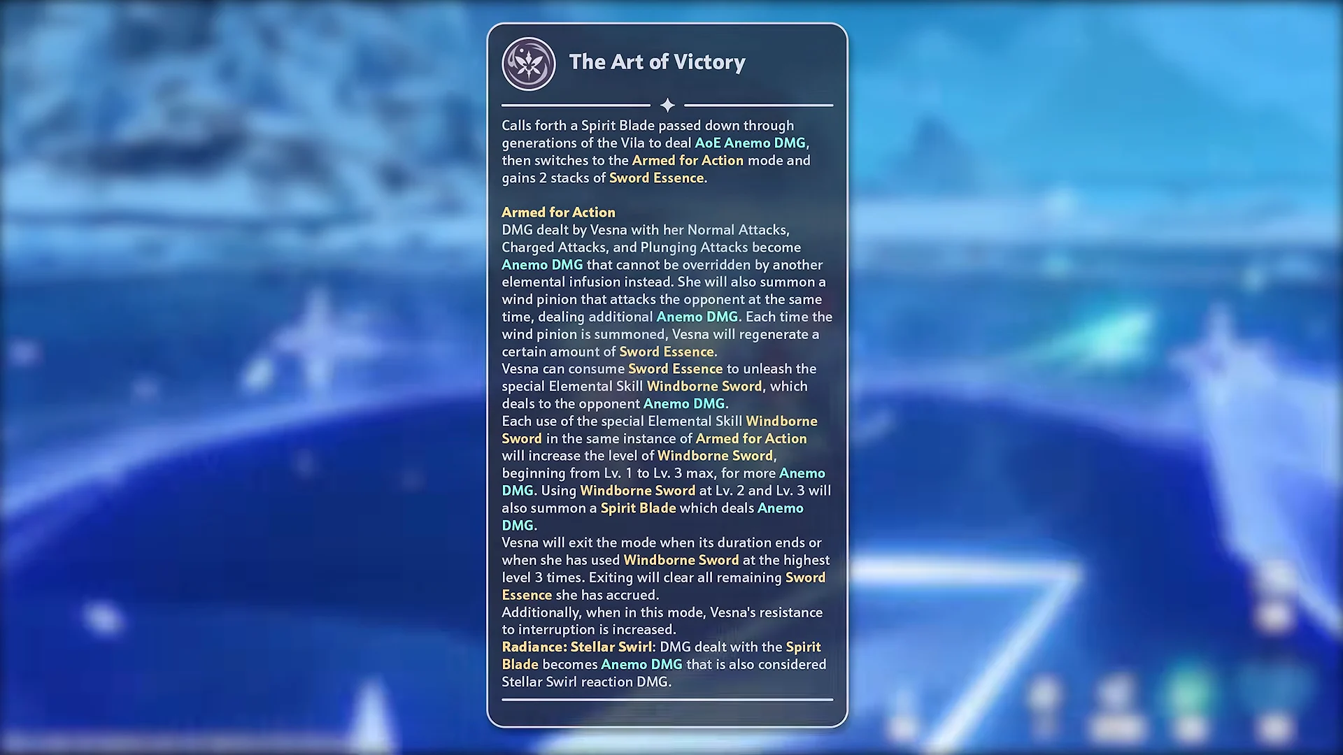 Elemental Skill
